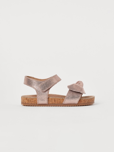 

H&M Girls Brown Leather Sandals