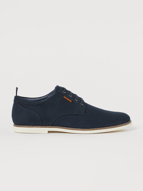 

H&M Men Blue Derby Shoes