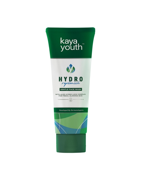 

Kaya Youth Women Hydro Replenish Gentle Aloe Vera Face Wash For Fresh & Glowing Skin 100 g, Green