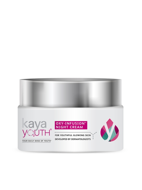 

Kaya Youth Women Oxy Infusion Night Cream For Youthful Glowing Skin 60 g, White