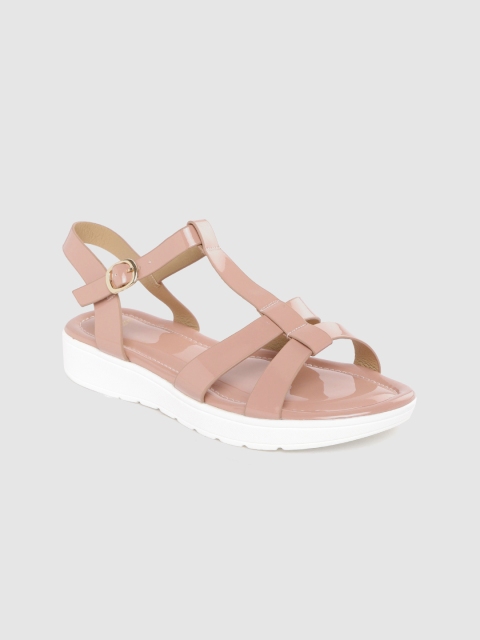 

Carlton London Women Pink Solid Flatforms