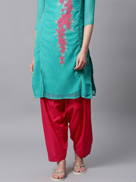 

Kifahari Women Magenta Pink Solid Salwar