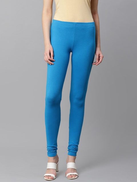 

Kifahari Women Blue Solid Leggings