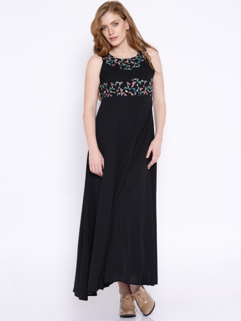 

Tokyo Talkies Black Maxi Dress