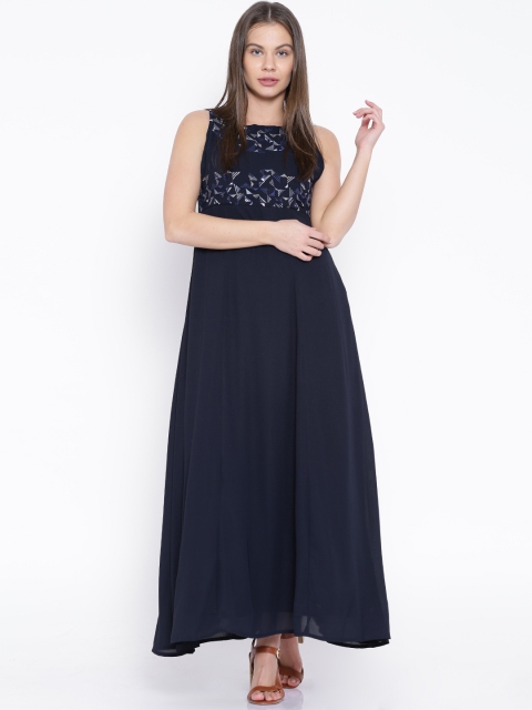 

Tokyo Talkies Navy Maxi Dress, Navy blue