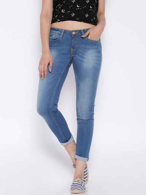 

Tokyo Talkies Blue Skinny Fit Jeans