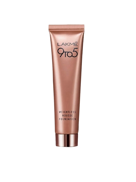 

Lakme 9 to 5 Weightless Mousse Foundation - Rose Honey 25 g, Beige