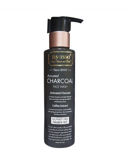 

Nyassa Unisex Black Activated Charcoal Face Wash 150ml