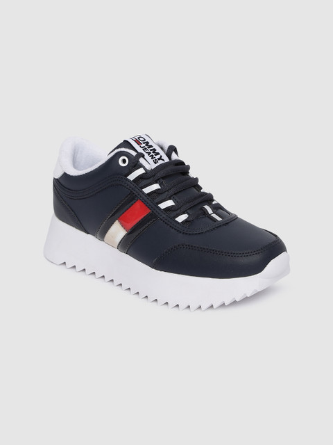 

Tommy Hilfiger Women Navy Blue Flatforms