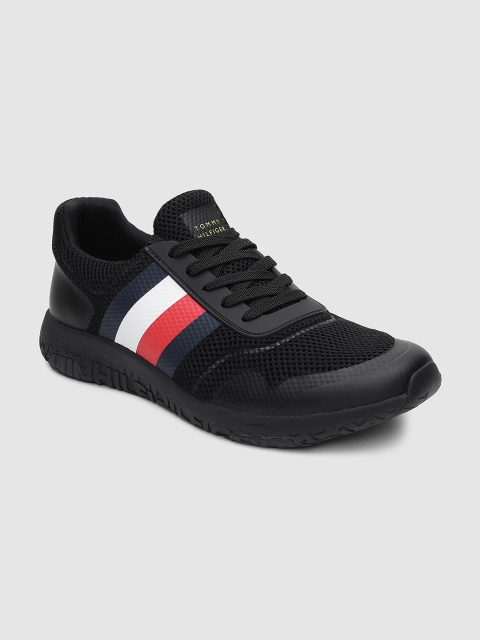 

Tommy Hilfiger Men Black Sneakers