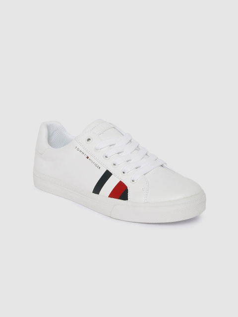 

Tommy Hilfiger Women White ESSENTIAL RWB DETAIL Sneakers