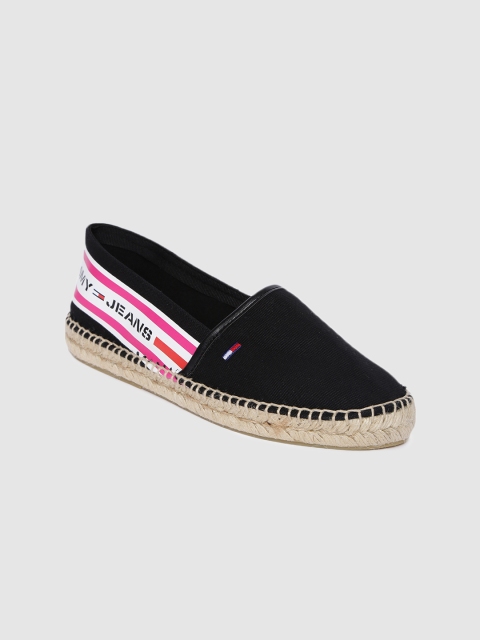 

Tommy Hilfiger Women Black Printed Espadrilles