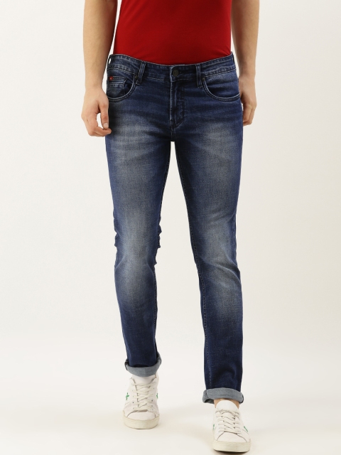 

Lee Cooper Men Blue Slim Fit Low-Rise Clean Look Stretchable Jeans
