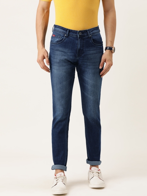 

Lee Cooper Men Blue Norris Slim Fit Low-Rise Clean Look Stretchable Jeans