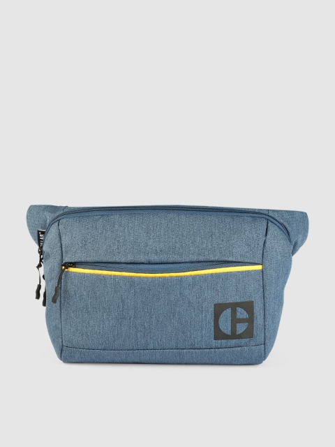 

CAT Unisex Blue Textured Hex Parkour Waist Pouch