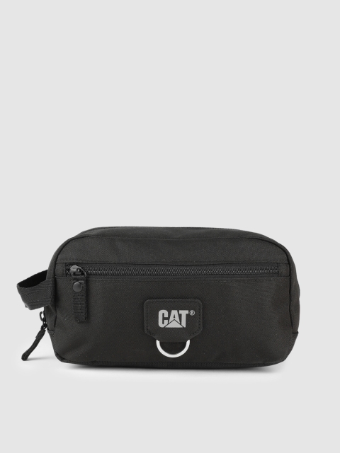 

CAT Unisex Black Solid Jack Toiletry Bag