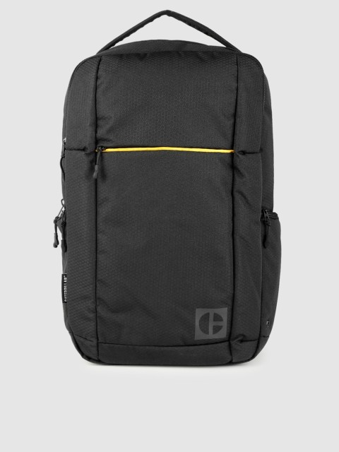

CAT Unisex Black Solid Backpack