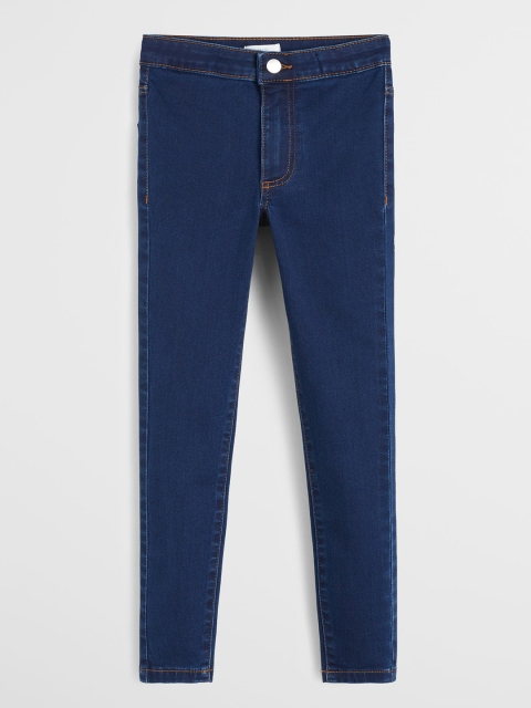 

Mango Kids Girls Navy Blue Super Skinny Fit Denim Jeggings