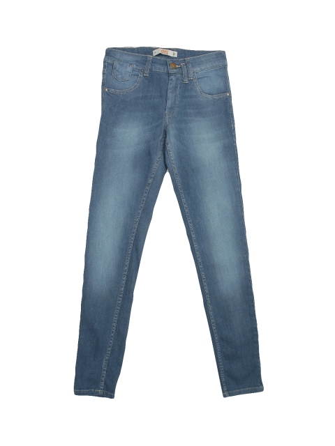 

Alibi Women Blue Regular Fit Mid-Rise Clean Look Stretchable Jeans