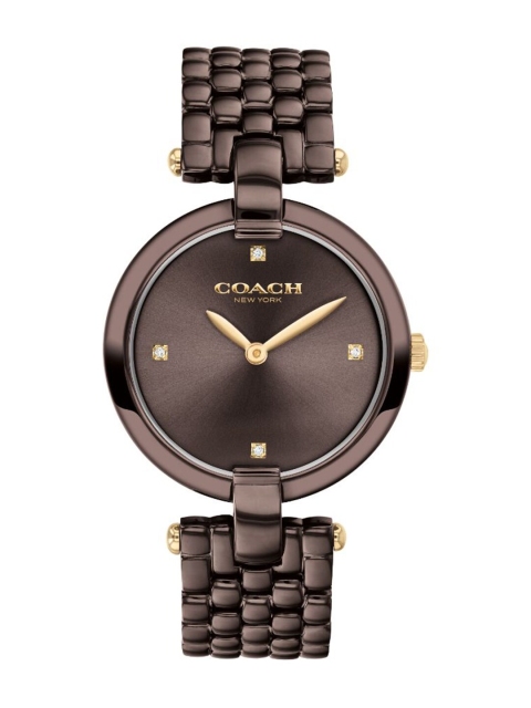 

Coach Women Maroon Analogue Watch