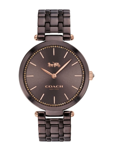 

Coach Women Brown Analogue Watch CO14503507W