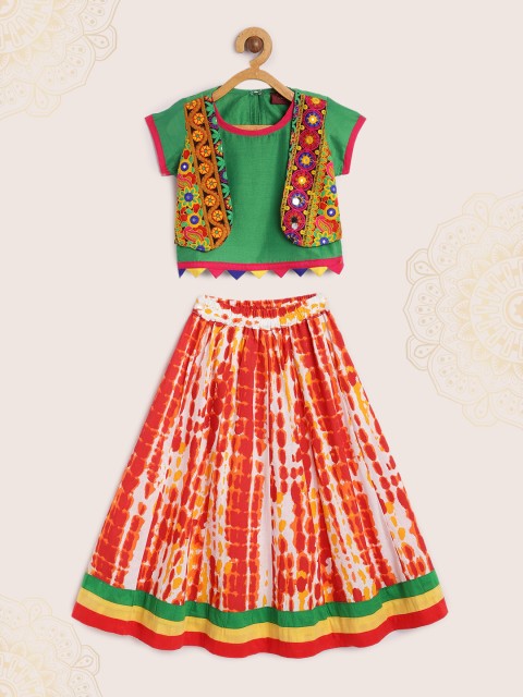 

Twisha Multicoloured Ready to Wear Lehenga with Blouse, Multi
