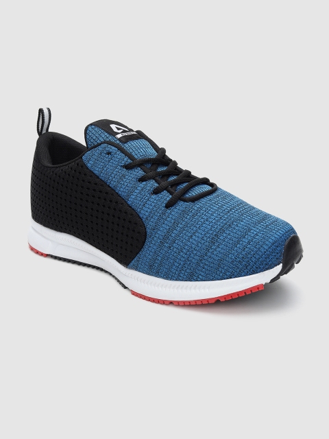 

AVANT Men Blue & Black Fury Running Shoes