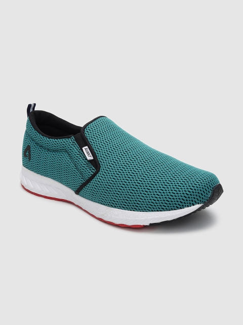 

AVANT Men Green Mesh Running Shoes