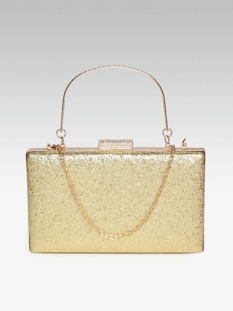 

20Dresses Women Gold-Toned Shimmer Box Clutch