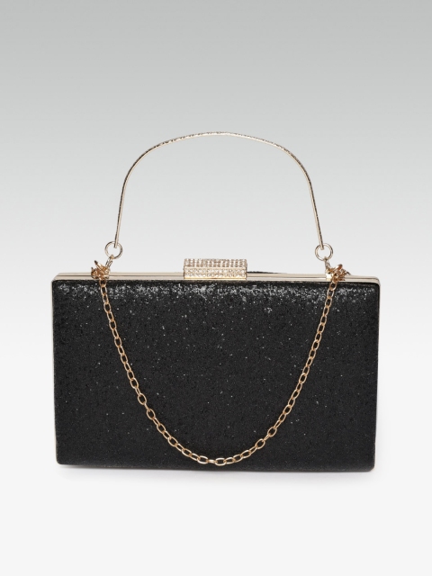 

20Dresses Women Black Shimmer Box Clutch