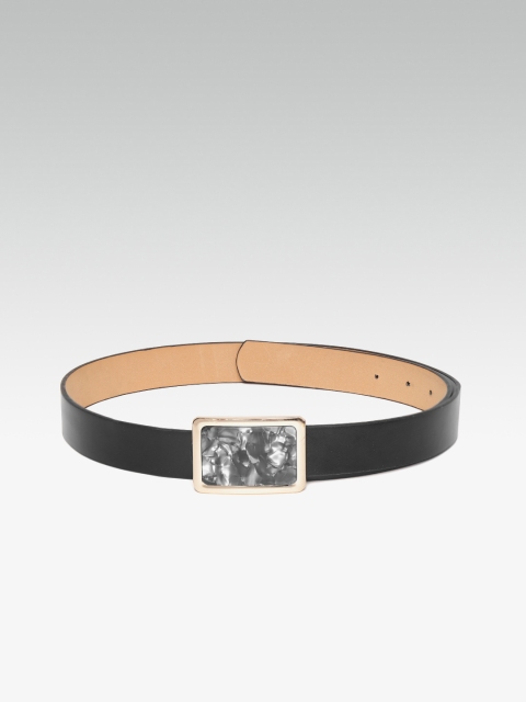 

20Dresses Women Black Solid Belt