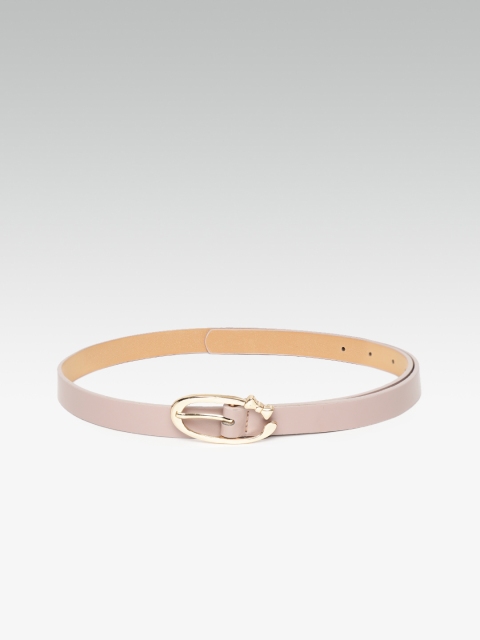 

20Dresses Women Pink Solid Slim Belt
