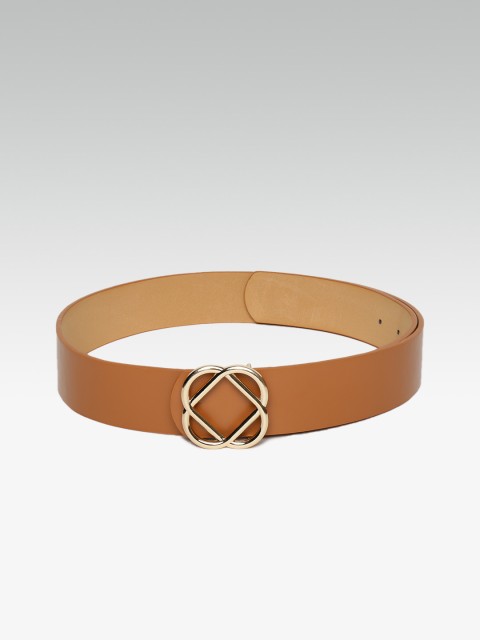 

20Dresses Women Brown Solid Belt