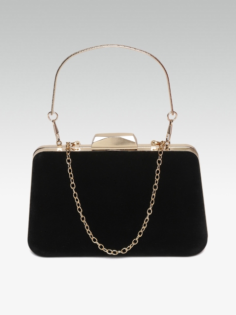 

20Dresses Black Velvet Box Clutch