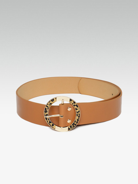 

20Dresses Women Brown Solid Belt