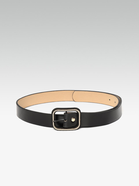

20Dresses Women Black Solid Belt
