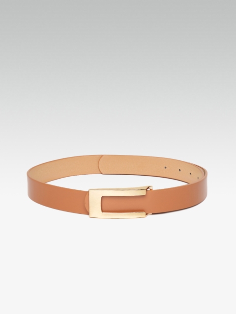 

20Dresses Women Brown Solid Belt