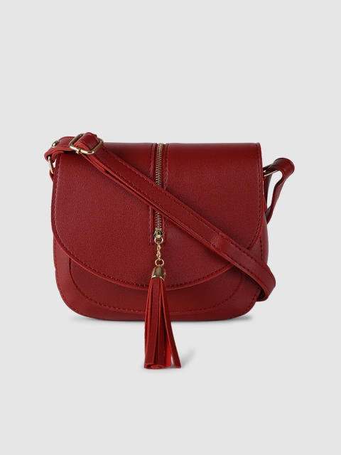 

20Dresses Maroon Solid Sling Bag