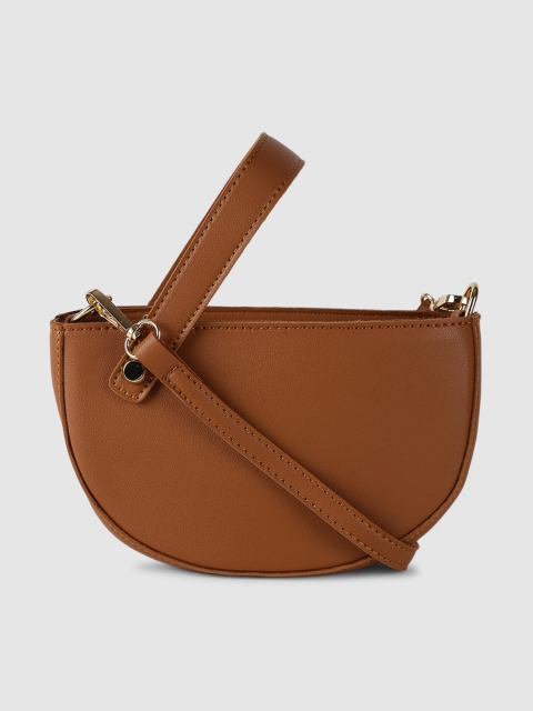 

20Dresses Brown Solid Sling Bag