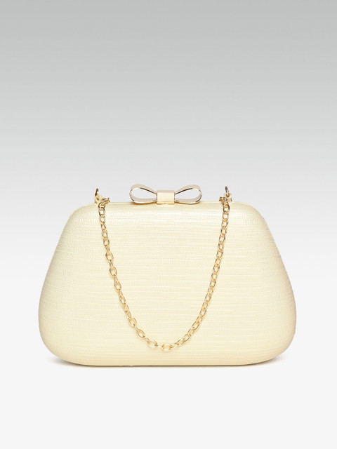 

20Dresses Gold-Toned Textured Box Clutch
