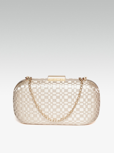 

20Dresses Gold-Toned Basketweave Box Clutch