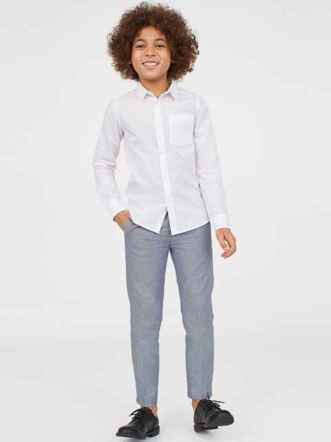 

H&M Boys Blue Solid Suit trousers
