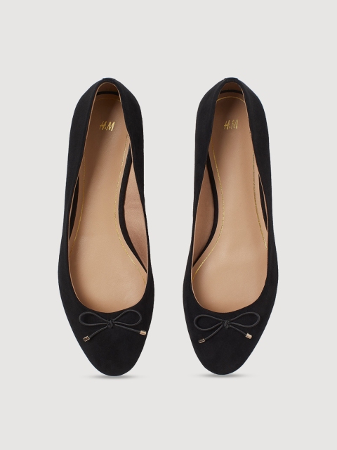

H&M Women Black Ballet Pumps