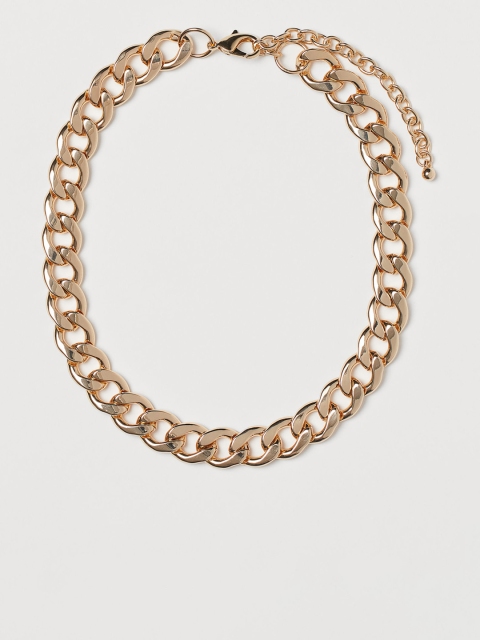

H&M Women Solid Short Necklace, Gold