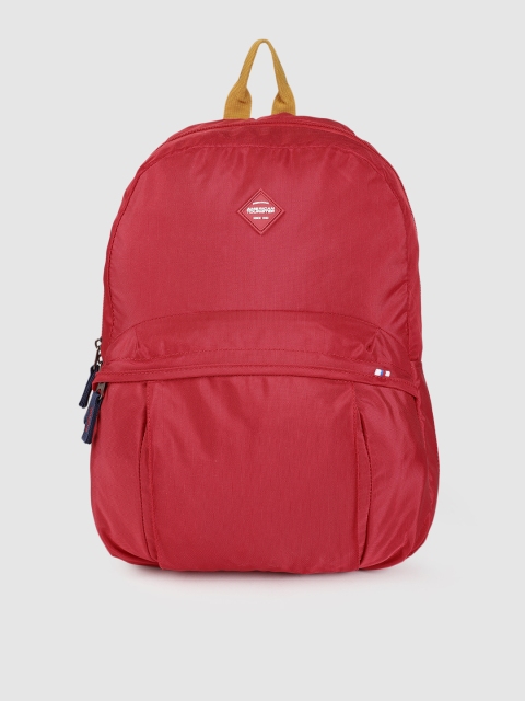 

AMERICAN TOURISTER Unisex Red Solid RUDY Backpack
