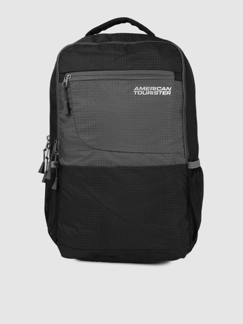 

AMERICAN TOURISTER Unisex Charcoal Solid Backpack