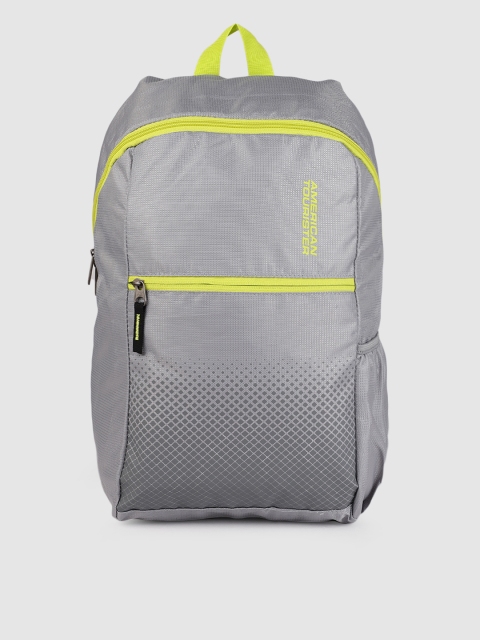 

AMERICAN TOURISTER Unisex Grey Solid Backpack