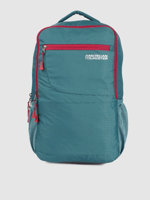 

AMERICAN TOURISTER Unisex Blue Brand Logo CASPAR Backpack