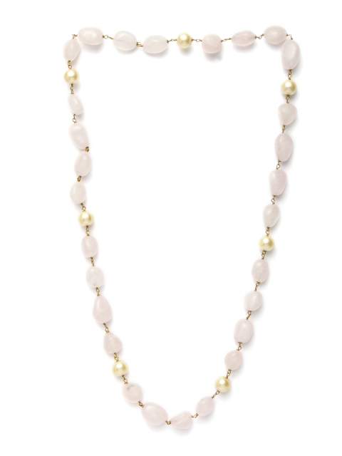 

DUGRISTYLE Gold-Plated & Pink Sapphire Silver String