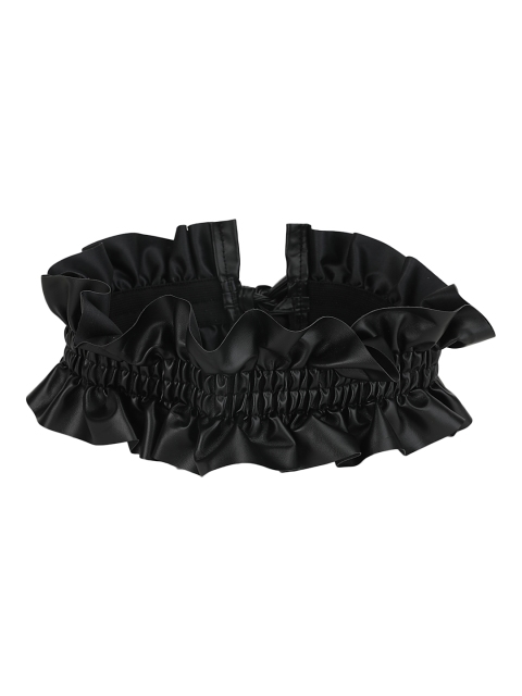 

Kazo Women Black Solid Belt